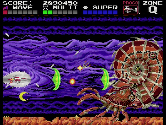 MiSTer FPGA - Darius Plus [No Miss A-C-E-H-L-Q-V] (ダライアス・プラス) / PC Engine SuperGrafx