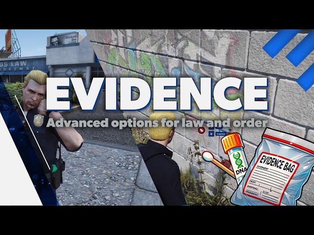 Evidence - FiveM Script │ Showcase