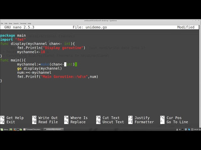 Go (golang) Tutorials - Unidirectional Channels