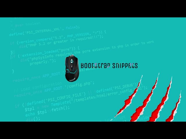 Model Modern - Bootstrap Snippets - Coding Life