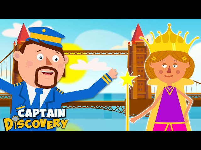 London Bridge Is Falling Down 🌉💂🏼‍♂️ | Nursery Rhymes and Kids Songs | Captain Discovery