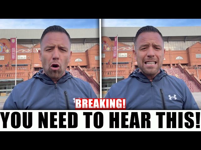 Danny Tommo’s Unity Speech Outside Villa Park Goes Viral as Birmingham Tensions Rise!