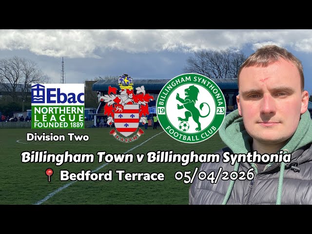 Synners paint Billingham green - Billingham Town v Billingham Synthonia 05/04/2026