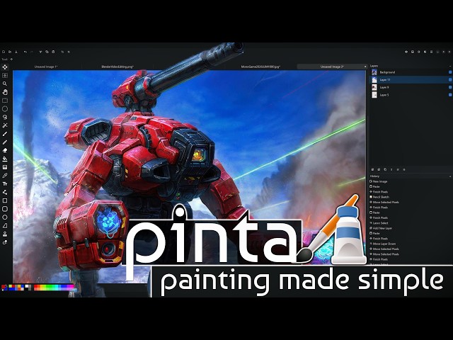 Pinta - Stupidly Easy FREE Photoshop-Lite Alternative