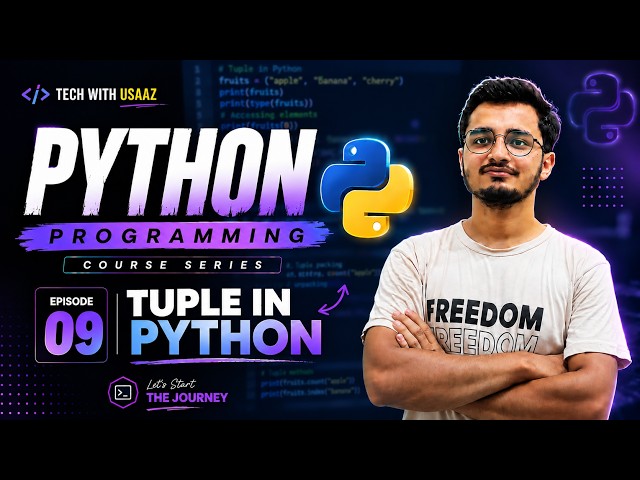 Python Tuples Made Easy 🔥 | Tuple Methods in Python for Beginners
