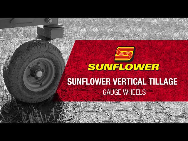 Sunflower Vertical Tillage - Gauge Wheels