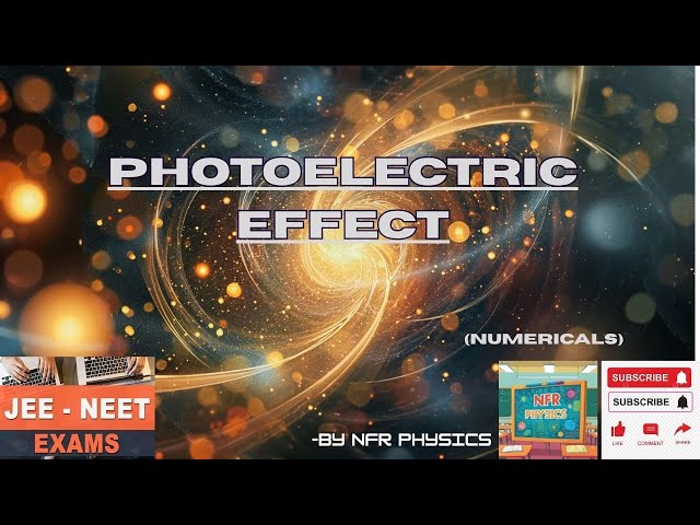 📘 Photoelectric Effect | Important MCQs & Graph-Based Questions Explained