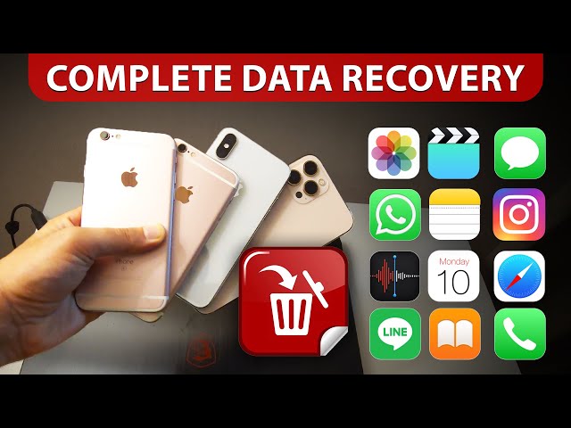 How to Recover Deleted/Lost Data from iPhone without Backup (iOS 18 Supported)
