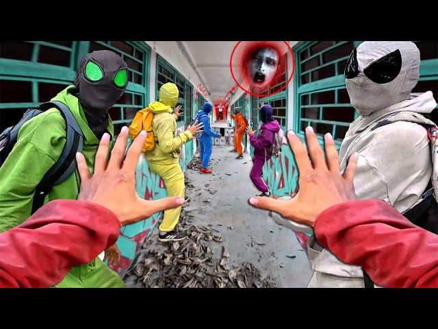 8 Bros SPIDER-MAN Meet NAK Serbian Dancing in Abandoned HIGH SCHOOL ( Action POV & Sad Story )