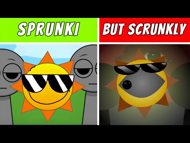 Incredibox: Sprunki Scrunkly | Normal And Horror Version!! (New Mod)