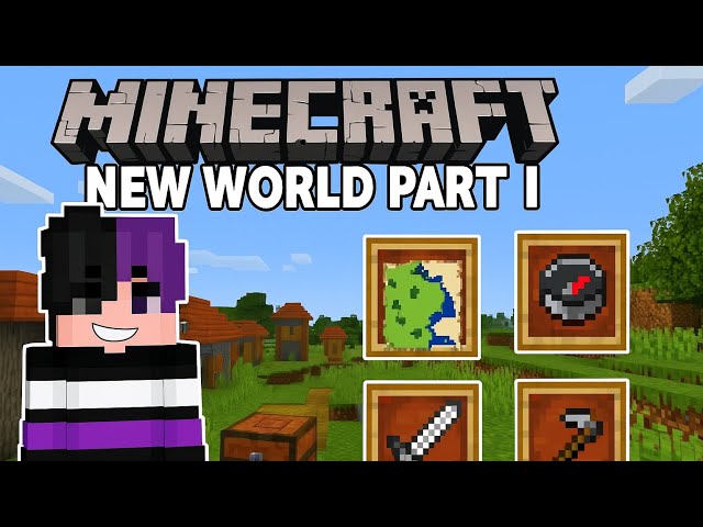 Creating a New World in Minecraft Creative Mode.