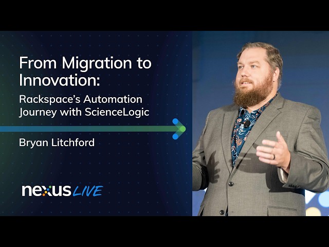 Rackspace’s Journey to Intelligent Automation in IT Operations