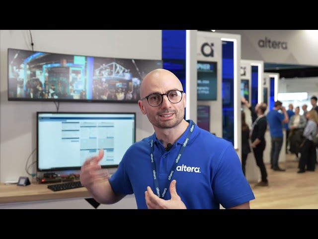 4K AI Vision Demo | Multi-Camera Stitching and Real-Time Warp on Altera Agilex 5