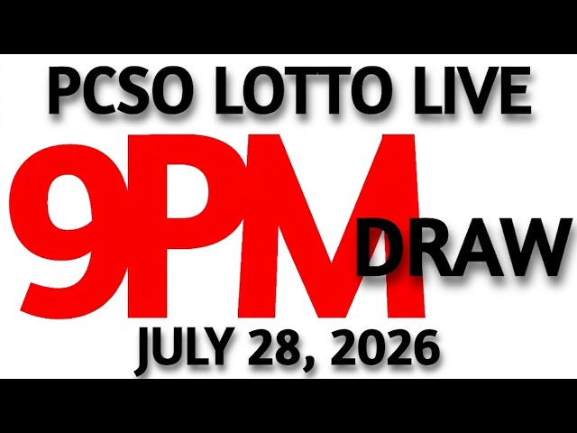 Lotto Result Today 9pm Draw July 28, 2026 Swertres Ez2 PCSO LIVE