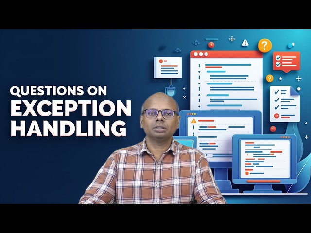 Questions on Exceptional Handling by Mr. P Venkata Mahesh