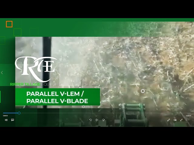 Parallel V-Lem / V-Blade Live Demo | Multi-Tool for Weed Control in Sandy Soil 🌾⚙️