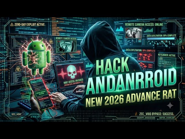 How Hackers H@ck Android phone in 2026 😱 | Advanced RAT Explained | build your application and bind