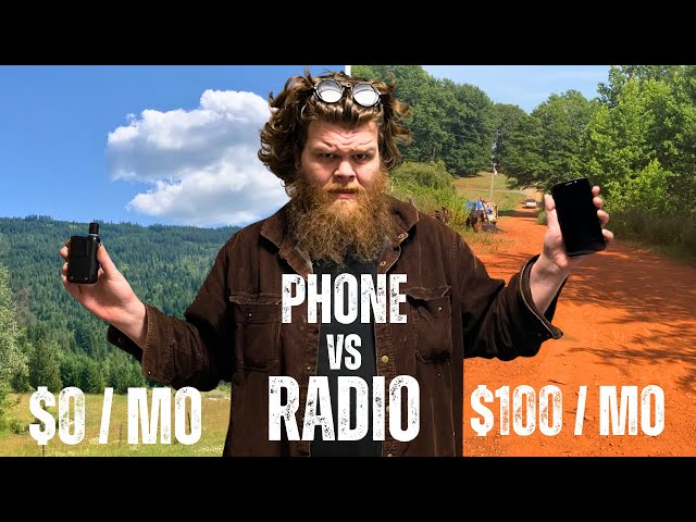 Flying 2,000 Miles to Cheat Phone Companies (POClink Radio Vs Cellphone)