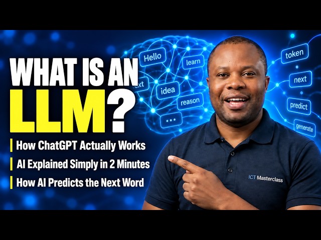 How Do LLMs Work? Large Language Models Explained in 2 Minutes