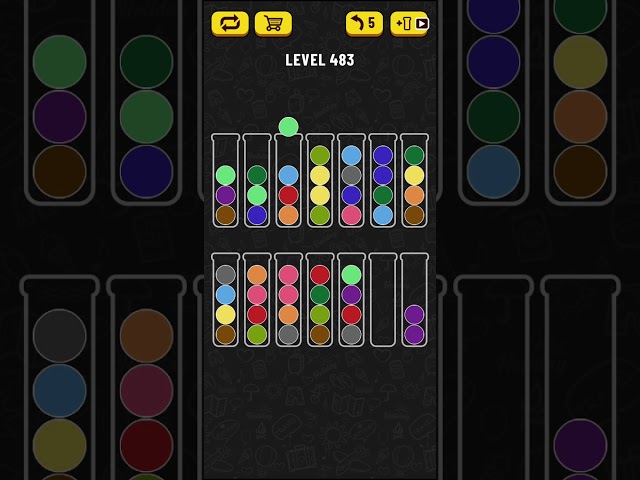 Ball Sort Puzzle - level 483