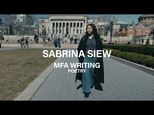Sabrina Siew on the Writing Program