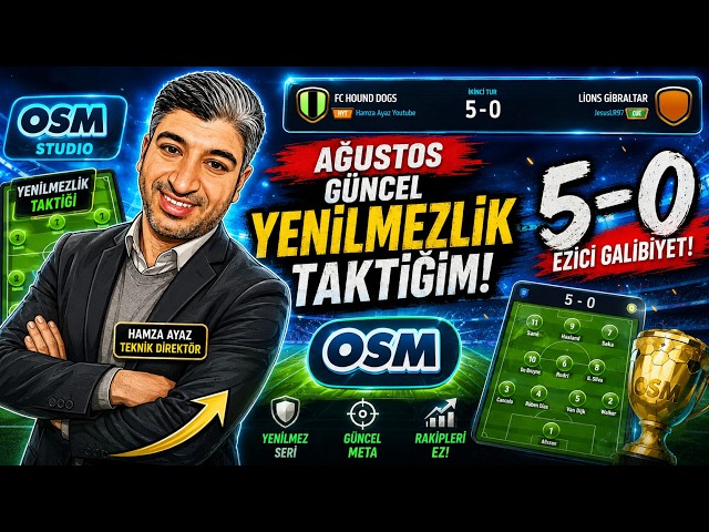 🔥 OSM AUGUST UNBEATEN STRATEGY! I CRUSHED My Opponent 5-0 😱 | Current META Strategy
