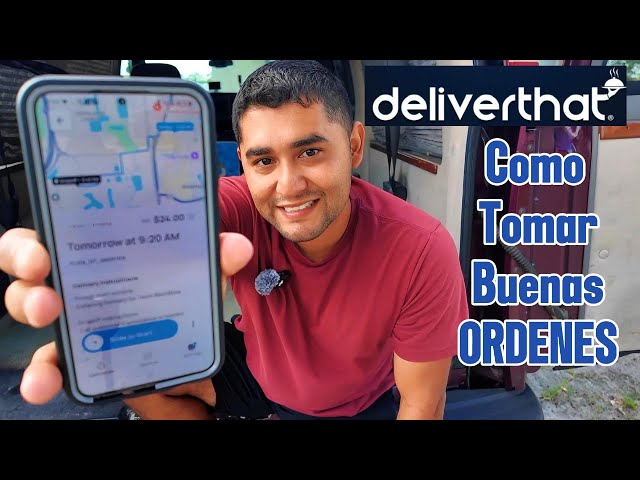 "Cómo Tomar Órdenes con la app DeliverThat: ¡No Te Pierdas Ningún Delivery!"