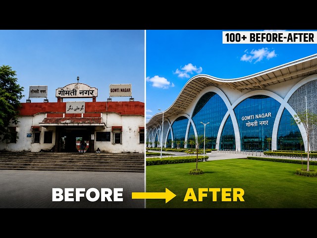 India’s $2.56 Billion World’s Biggest Railway Redevelopment Project | 100+ Before After