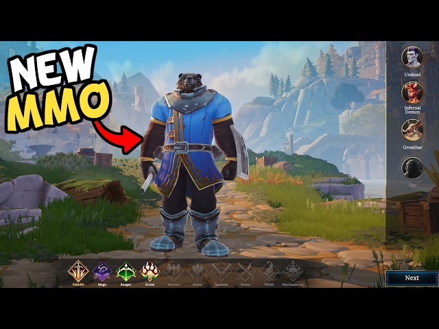 I Tried A New Upcoming MMO...