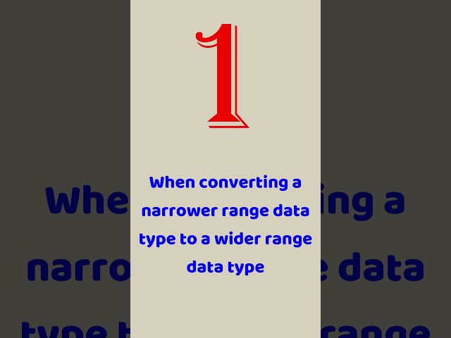 (60 seconds) Understanding Casting in java