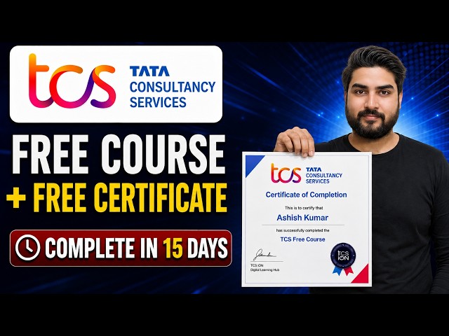 🔥TATA FREE Course + Certificate in just 15 Days | No Fees | Apply Now