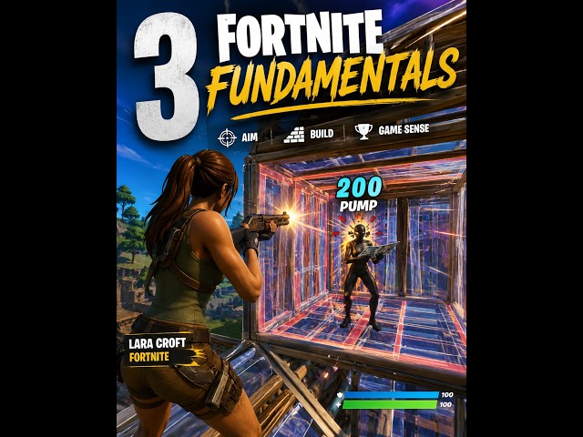 3 fortnite fundamentals you must learn👀
