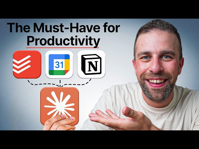 Make Claude the Control Panel for Your Productivity Stack
