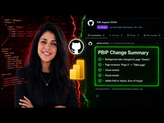 How I Built a Human Readable PR Reviewer for Power BI PBIP + GitHub Actions