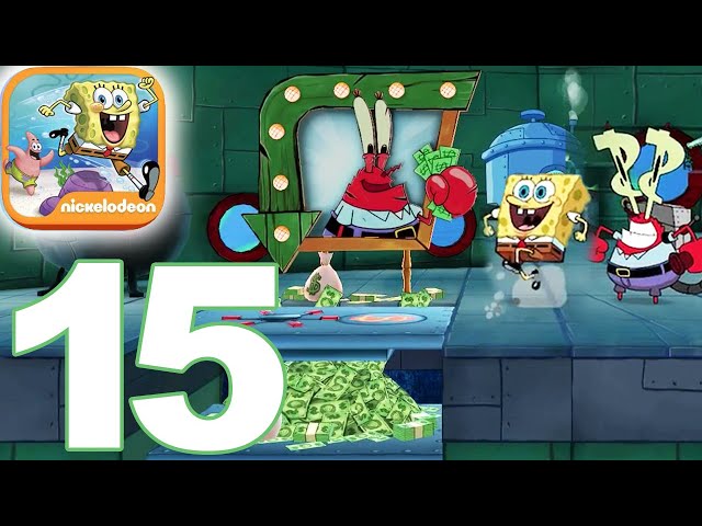 SpongeBob Patty Pursuit - All Chum Bucket Spatulas Locations Walkthrough Video (iOS Android)