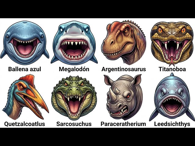 Cada Animal Gigante de la Historia Explicado en 9 Minutos