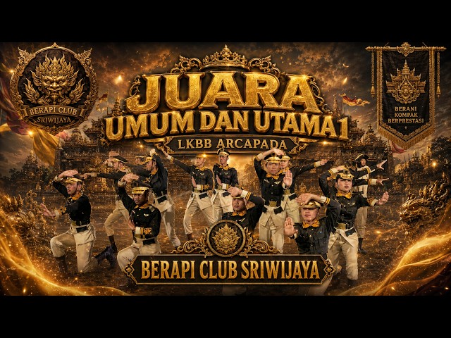 🥇OVERALL CHAMPION AND 1ST PLACE MAIN CHAMPION🥇Berapi Club Sriwijaya at LKBB ARCAPADA SMPN 9 Depok...