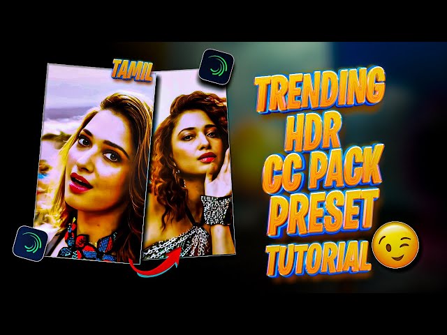 INSTAGRAM TRENDING VIRAL 4K HDR CC PACK ALIGHTMOTION PRESET PACK | REELS EDITING TUTORIAL | CAPCUT |