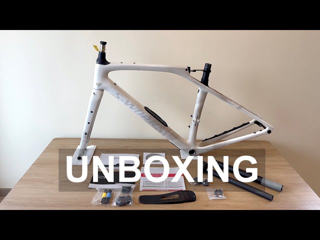 2024 S-Works Diverge STR Frameset 56 - Unboxing and Weight (4K)