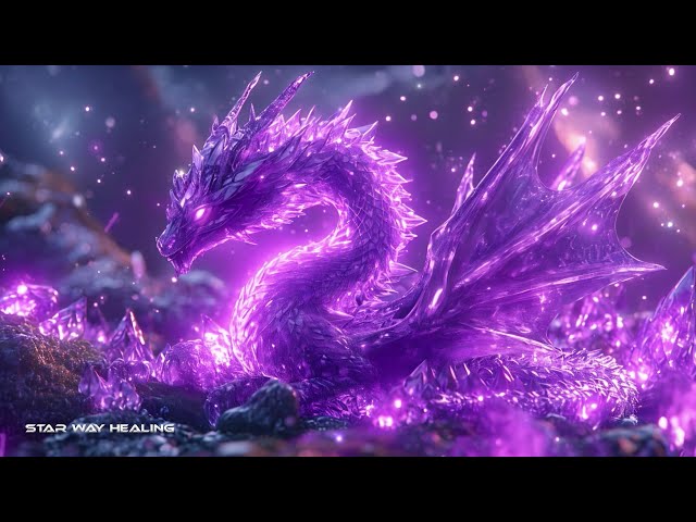 528Hz Amethyst Dragon • Support Clearing Dense Energy Patterns • Align with Desire Energies