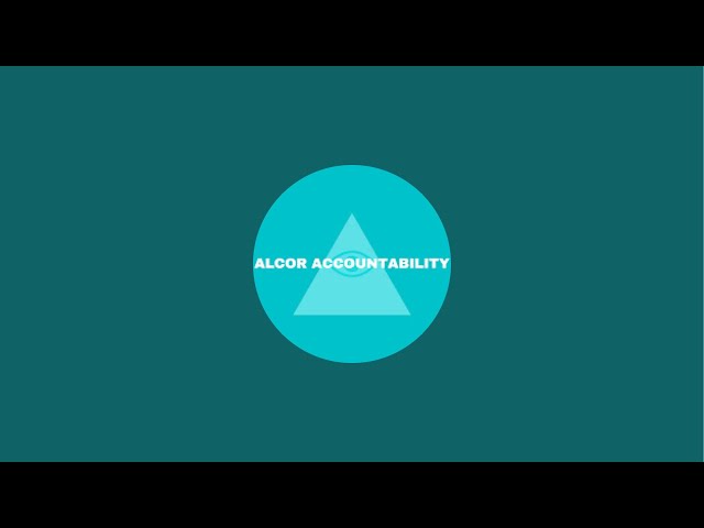 ALCOR ACCOUNTABILITY is live!