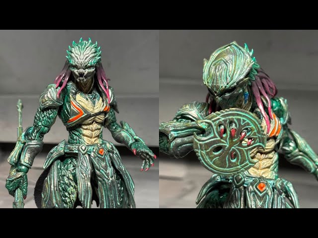 New Predator Yoshi version action figure in hand 52 Toys preorder at Titan Toyz 