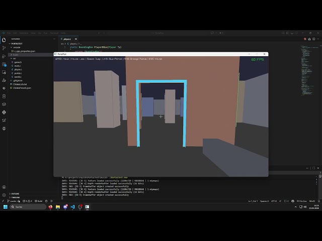 raylib portal test
