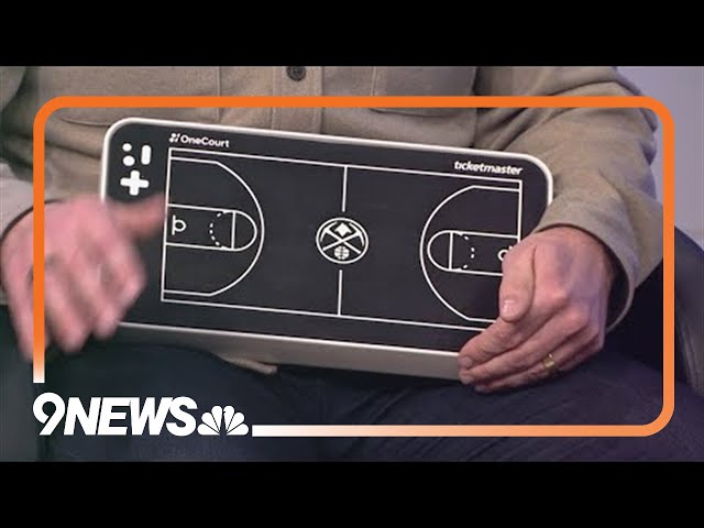 Visually impaired Nuggets fans use new tech to 'feel' the game in a new way