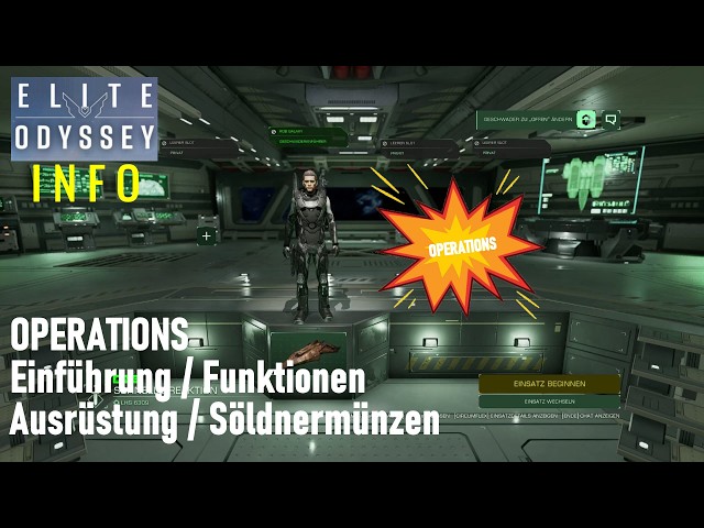 ELITE INFO 11 | OPERATIONS / INTRODUCTION / FEATURES / EQUIPMENT - MERCENARY COINS (MERC COINS)