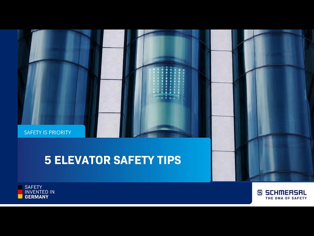 5 Elevator Safety Tips from Schmersal