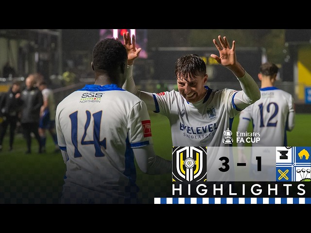 Harrogate Town (A) | Match Highlights | Emirates FA Cup 4Q Replay | 2026/27