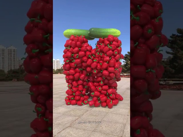 vegetable and fruit🥒🍅🥔3D Special Effects | 3D Animation #shorts #vfxhd