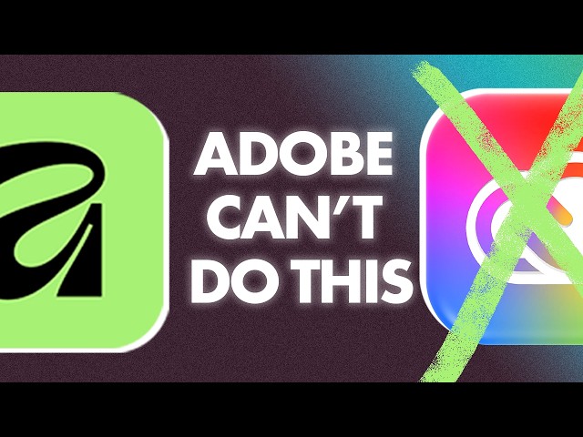 10 Affinity Features That Make Adobe Users Jealous