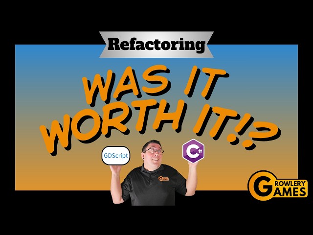 Rewriting my game in C# from GDScript